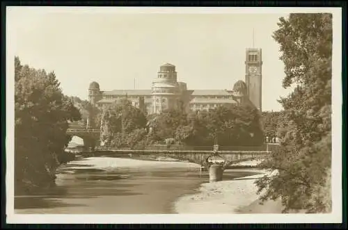 Foto AK - Offizielle Postkarte des Deutschen Museums München - 1926