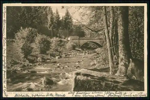 AK - Bad Altheide Höllental - Kłodzko Glatz Schlesien - 1928 gelaufen