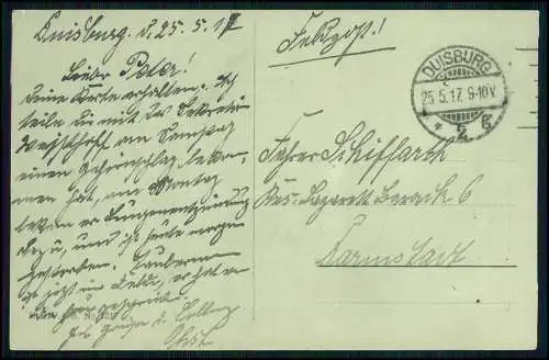 AK - Kinder mit Musik marschieren - K. B. V. i. B. No. 1037 - 1917 Feldpost gel.