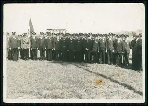 Foto - Treffen von Veteran altgediente Soldaten 1. WK - um 1935