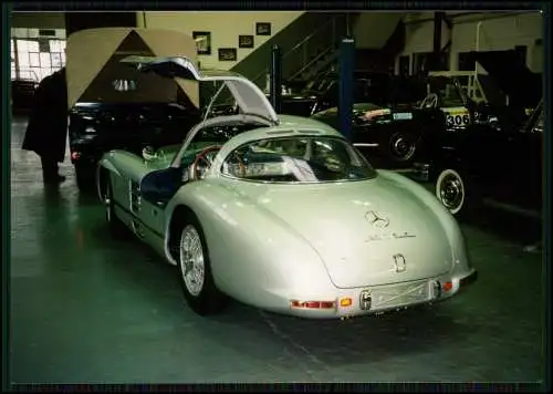 17x Foto - Mercedes Benz Porsche BMW u.a. Oldtimer PKW Auto - Ausstellung 1970er