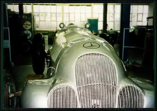 17x Foto - Mercedes Benz Porsche BMW u.a. Oldtimer PKW Auto - Ausstellung 1970er