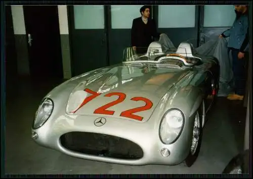 17x Foto - Mercedes Benz Porsche BMW u.a. Oldtimer PKW Auto - Ausstellung 1970er