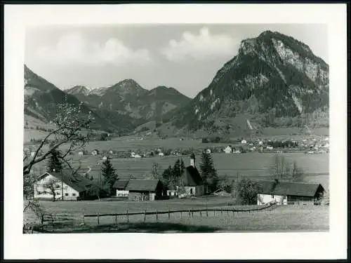Großes Foto 24x18 cm - Pfronten Ostallgäu Bayern - Blick von Meilingen Oesch