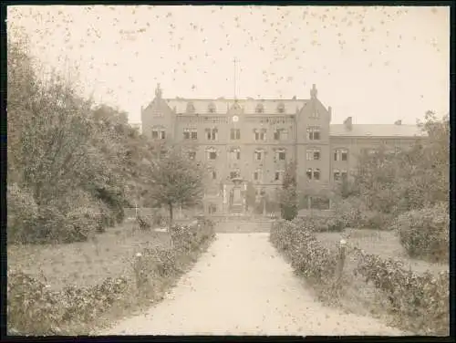 Foto 23x17cm Lübben 1895 - Jägerkaserne Brandenburgisches Jäger-Bataillons Nr. 3