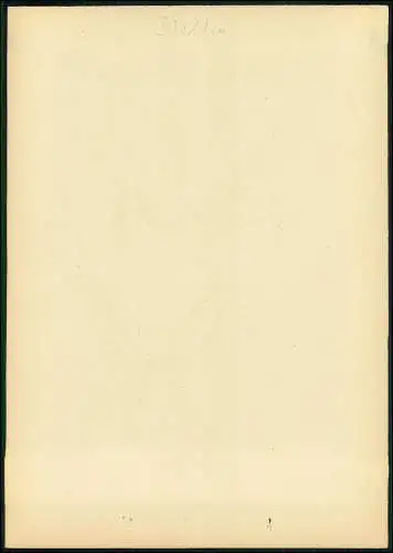 Kriegs-Zeichnung 30x21cm - Chris Porschen sign. - Mosque, Moschee, Minarett 1943