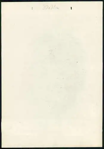 Kriegs-Zeichnung 30x21cm - Chris Porschen sign. - Volkstypen Russland Polen 1943