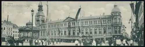 AK Übergröße 28x9 cm - Ostende Westflandern Place d'Armes ez Hôtel de Ville 190