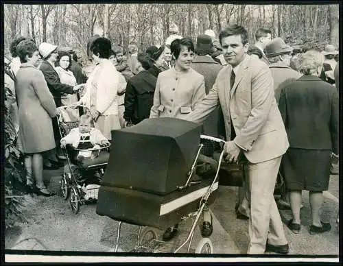 6x Großes Presse-Foto 24x18cm - am Westfalenpark in Dortmund Motive aus 1960er