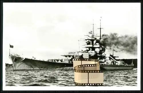 Foto AK - Schlachtschiff Gneisenau - Deutsches Kriegsschiff - Kriegsmarine