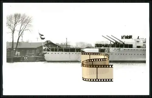 Foto AK - Panzerschiff Admiral Scheer - Indienststellung - 12. November 1934