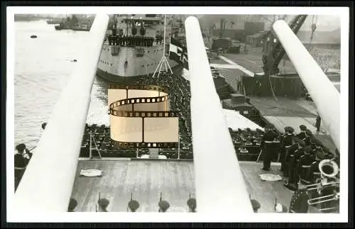 Foto AK - Panzerschiff Admiral Scheer - Indienststellung - 12. November 1934