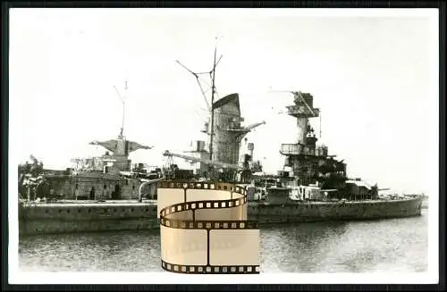 Foto AK- Panzerschiff Kreuzer Deutschland bzw. Lützow - schwer getroffen