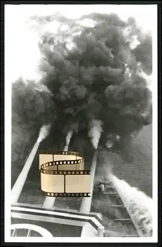 Foto AK - Panzerschiff Kreuzer Deutschland bzw. Lützow -Reichs- und Kriegsmarine
