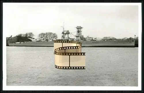 Foto AK - Panzerschiff Admiral Scheer - Indienststellung - 12. November 1934