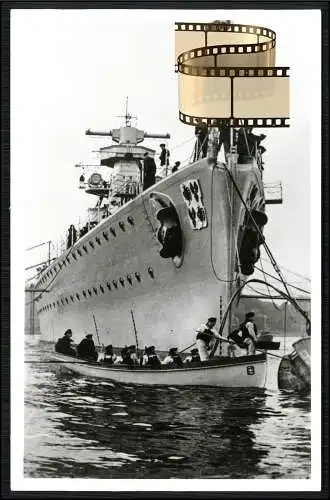 Foto AK - Panzerschiff Admiral Graf Spee - Deutsches Kriegsschiff Kriegsmarine