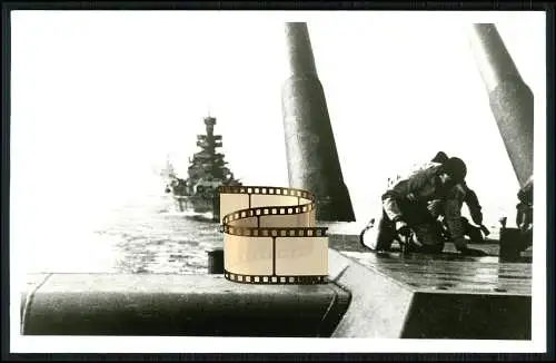Foto AK - Panzerschiff Admiral Scheer - Schwerer Kreuzer deutsche Kriegsmarine