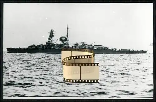 Foto AK - Panzerschiff Admiral Scheer - Schwerer Kreuzer deutsche Kriegsmarine