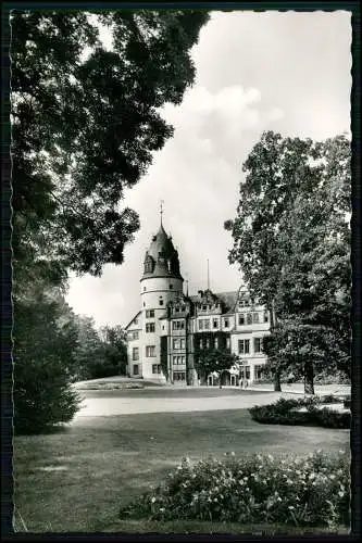 Foto AK - Detmold in Lippe Nordrhein Westfalen - Partie am Schloss