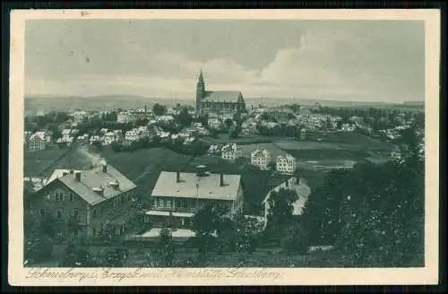 AK - Schneeberg Neustädtel Erzgebirge - Heimstätte Gleesberg - 1922 gelaufen