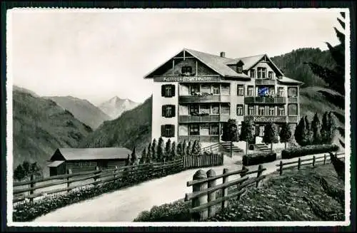 2x Foto AK - Kurhaus Fideris Kulm - im bündnerischen Prättigau - Karten gelaufen