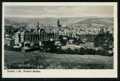 AK - Deuben Freital in Sachsen - Panorama vom Ort - 1941 gelaufen