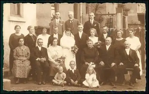 4x Foto AK - Liesborn Wadersloh im Kreis Warendorf - Hochzeit und andere um 1915