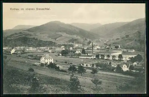 2x AK - Rothau Elsass Bas Rhin - Panorama u.a. - 1917 Feldpost gelaufen
