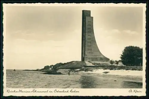 3x alte AK - Ostseebad Laboe - Marine Ehrenmal - ab 1939 bis 1950-60er