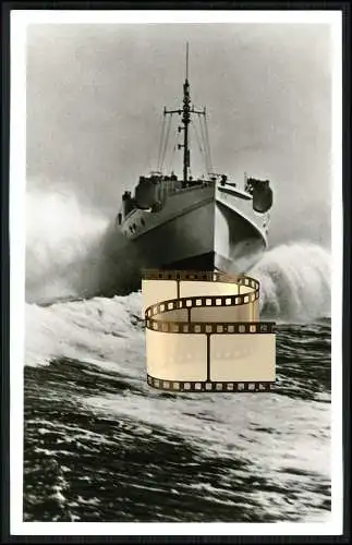 Foto AK - Schnellboot - S-Boot S 8 - Reichs- und Kriegsmarine