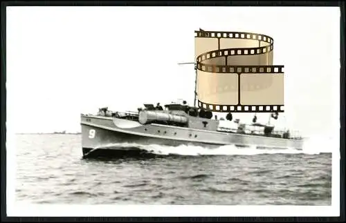 Foto AK - Schnellboot - S-Boot S 9 - Reichs- und Kriegsmarine