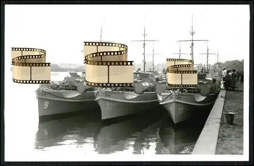 Foto AK - Schnellboot - S-Boot S 9-10 und 11  - Reichs- und Kriegsmarine