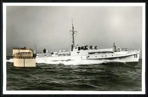 Foto AK - Schnellboot - S-Boot S 13 - Reichs- und Kriegsmarine