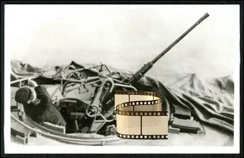 Foto AK - Schnellboot - 3,7 Flak auf S-Boot - Reichs- und Kriegsmarine