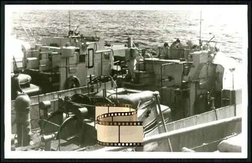 Foto AK - Schnellboot - S-Boote Brücken - Reichs- und Kriegsmarine