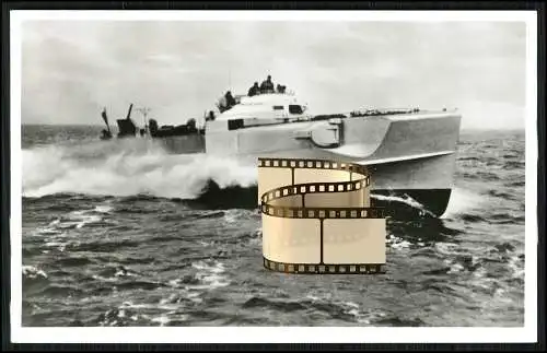 Foto AK - Schnellboot - S-Boot S 72 - Reichs- und Kriegsmarine