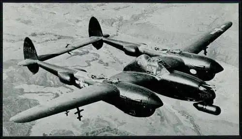 Foto 22x13cm - aus Album Klebereste Rückseite - Flugzeug Aircraft Alliierte