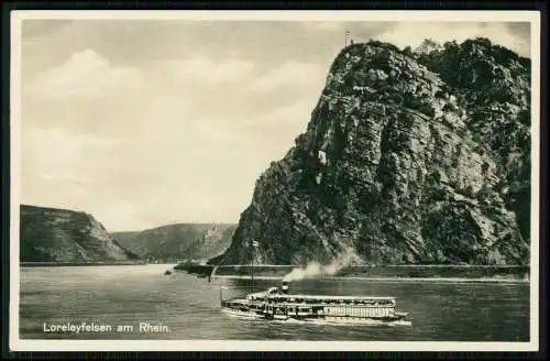 3x AK - Sankt Goarshausen am Rhein Loreley - Ausflugsdampfer MS Elsa u.a.