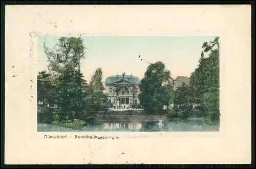 3x AK - Düsseldorf am Rhein- Diverse Ansichten - 1905-20 gelaufen