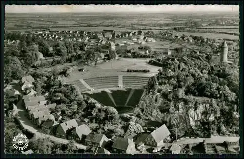 2x Echt Foto AK - Sol- und Moorbad BAD SEGEBERG Holstein Kalkberg, Stadion .....