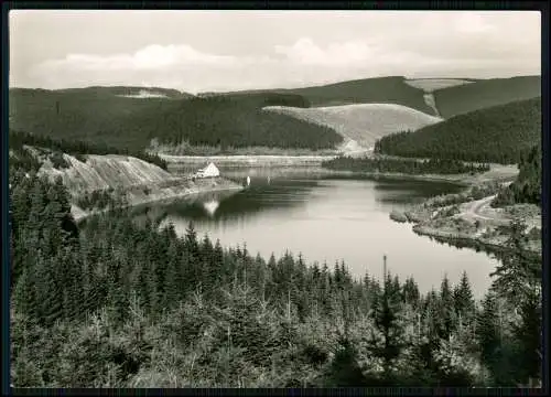 2x Foto AK -  Okertalsperre Stausee Talsperre-  bei Altenau im Harz - Lr. Goslar