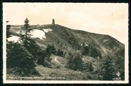 5x alte AK - Feldberg Schwarzwald Bismarck-Dėnkmal Feldbergturm Wiesental u.a.
