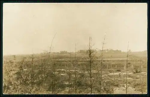 6x Foto AK 1. WK - Kriegszerstörung Westfront - Feldpost