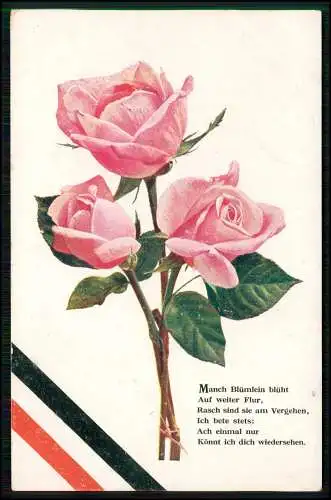 10x AK 1.WK  - S.B. 4. P. Kp 7. bay.  Infanterie Regiment 1916 Feldpost gelaufen