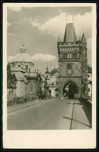 7x Echt Foto AK  - Praha Prag Tschechien - diverse Ansichten - 1930er