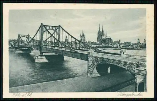 10x AK - Köln am Rhein - verschiedene Ansichten - ab 1906 9x gelaufen