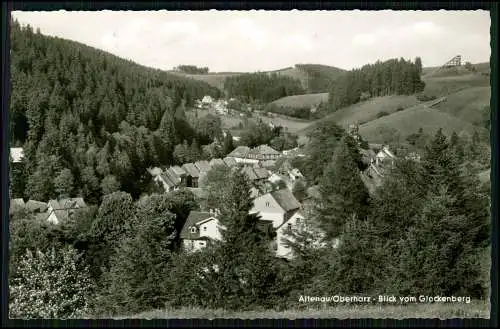 Foto AK - Altenau Clausthal Zellerfeld Oberharz - Blick vom Glockenberg - gel.