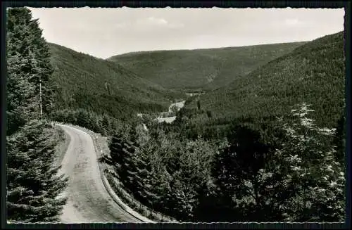 Foto AK - Herrenalb Schwarzwald - Blick in das Eyachtal zwischen Wildbad Dobel