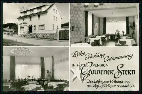 Foto AK - Steina Bad Sachsa im Harz - Hotel Pension Goldener Stern Inh. B. Nasri
