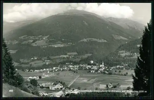 Foto AK - Greifenburg an der Drau Kärnten - mit Hochtristen - Karte gelaufen